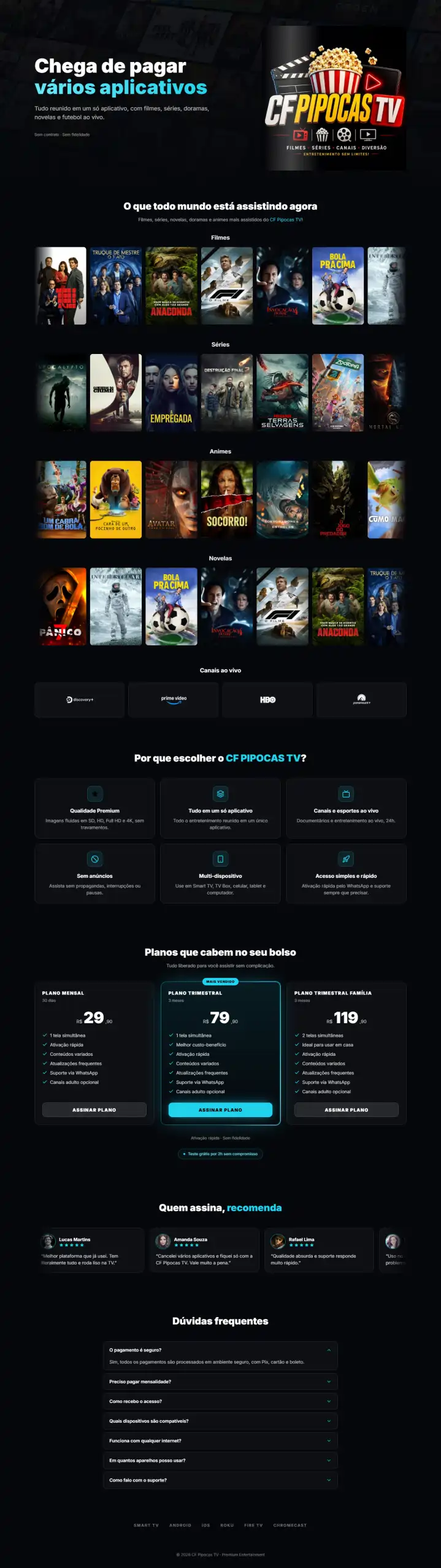 CF PIPOCAS TV